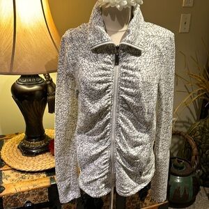 White & Black Hoodie